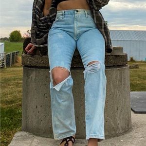 Wrangler distressed jeans